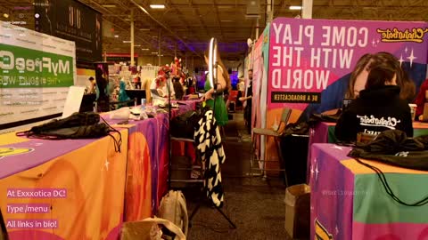 Snapshot of harliequinnx chatting on December 7, 2024, 7:10 pm Harliequinnx - Schedule Below Exxxotica DC Dec 6-8th online show from December 7, 2024, 7:10 pm