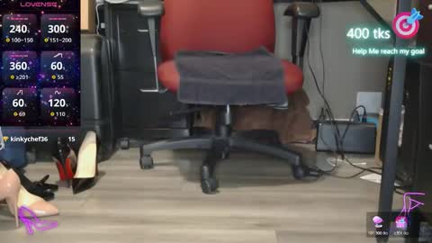 heelsslav21 online show from April 22, 2026, 1:45 pm