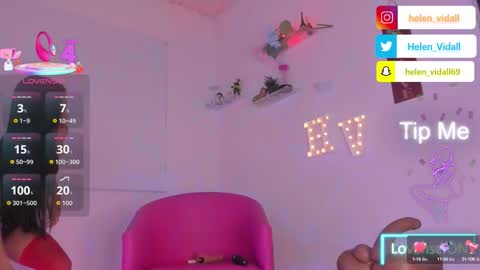 Helen Vidall online show from September 10, 2025, 3:28 am