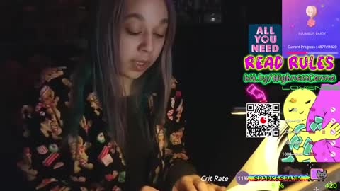 HiGHNESS CANNA online show from January 25, 2025, 8:31 am