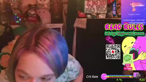 HiGHNESS CANNA online show from March 10, 2025, 2:28 am