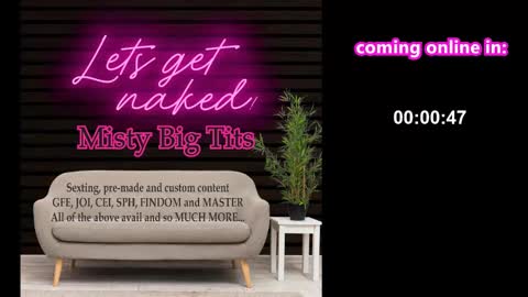 Misty online show from January 28, 2025, 7:00 pm