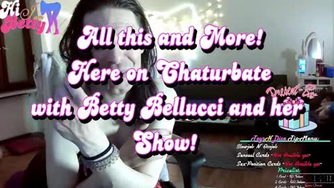 Snapshot of hotbettybellucci chatting on February 24, 2025, 10:48 am Betty Bellucci online show from February 24, 2025, 10:48 am