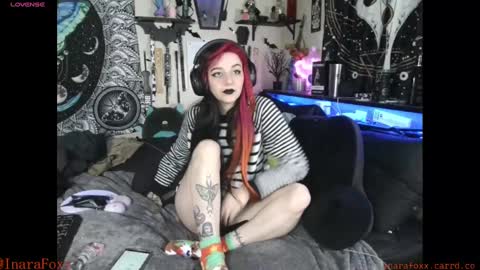 Inarafoxx online show from January 21, 2025, 9:25 pm