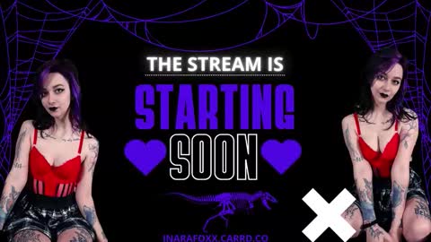 Inarafoxx online show from October 19, 2025, 4:46 am