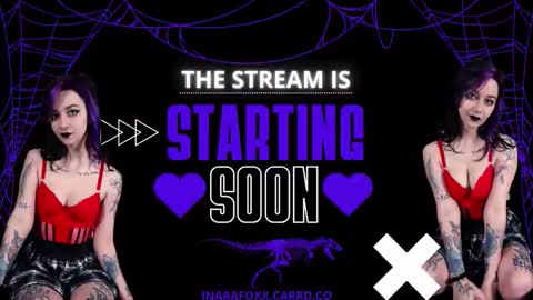 Inarafoxx online show from March 15, 2026, 9:10 pm