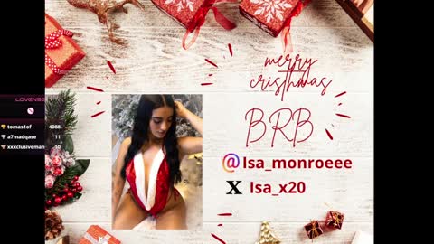 Isa Monroee  online show from December 25, 2024, 12:37 am