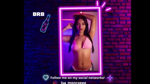 Isa Monroee  online show from January 17, 2025, 10:56 pm