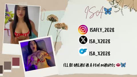 Isa Monroee  online show from February 25, 2025, 11:55 pm