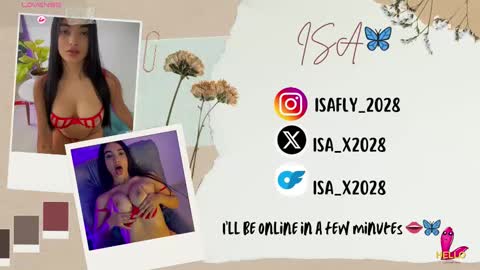Isa Monroee  online show from March 7, 2025, 1:20 am