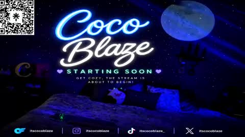 Snapshot of itscocoblaze chatting on May 18, 2026, 2:51 am CoCo Blaze online show from May 18, 2026, 2:51 am