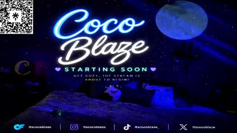 Snapshot of itscocoblaze chatting on June 10, 2026, 12:22 am CoCo Blaze online show from June 10, 2026, 12:22 am