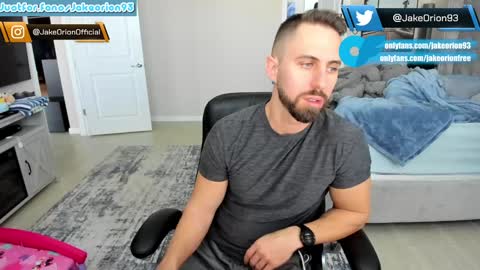 Snapshot of jakeorion chatting on December 7, 2024, 6:37 pm Jake Orion online show from December 7, 2024, 6:37 pm
