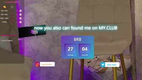 Snapshot of jane_meys chatting on January 10, 2025, 11:11 am your kitty JANE roawww online show from January 10, 2025, 11:11 am