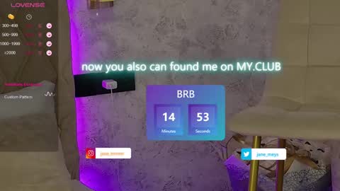 Snapshot of jane_meys chatting on January 16, 2025, 8:11 am your kitty JANE roawww online show from January 16, 2025, 8:11 am