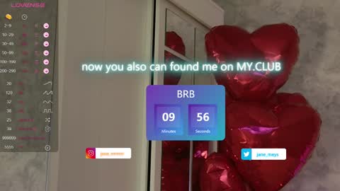 Snapshot of jane_meys chatting on February 20, 2025, 11:20 am your kitty JANE roawww online show from February 20, 2025, 11:20 am