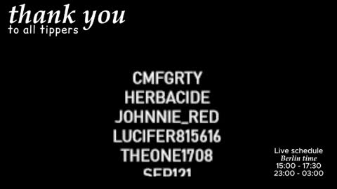 Jenny online show from May 16, 2026, 1:02 am