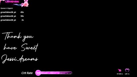 Jessica Gomez online show from March 4, 2025, 6:58 am