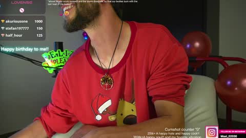 Snapshot of just_your_dreamboy chatting on December 3, 2024, 1:19 am Maxi online show from December 3, 2024, 1:19 am