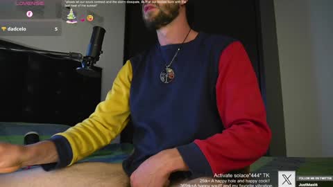 Snapshot of just_your_dreamboy chatting on January 26, 2025, 1:20 am Maxi online show from January 26, 2025, 1:20 am