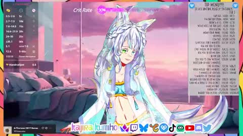 Snapshot of kajira_kumiho chatting on February 1, 2025, 3:08 am kaji 3 online show from February 1, 2025, 3:08 am