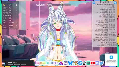 Snapshot of kajira_kumiho chatting on February 3, 2025, 3:09 am kaji 3 online show from February 3, 2025, 3:09 am