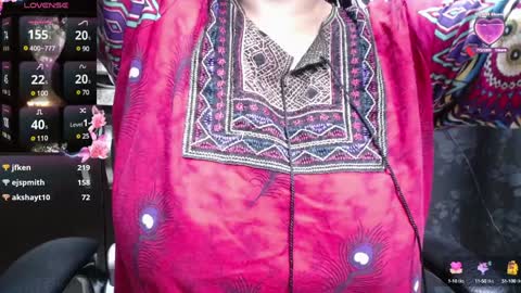 Snapshot of kalpananaisha_ chatting on January 27, 2025, 4:11 pm Alisha online show from January 27, 2025, 4:11 pm