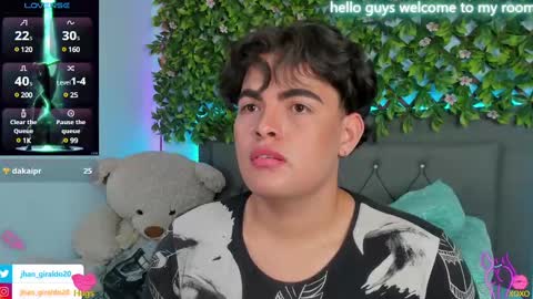 camilo  independent model online show from January 25, 2025, 12:05 pm