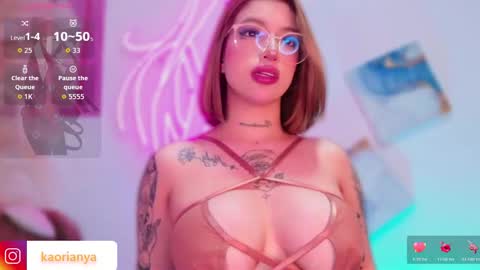 Snapshot of kaorianya001 chatting on February 21, 2026, 3:18 am Kaori online show from February 21, 2026, 3:18 am