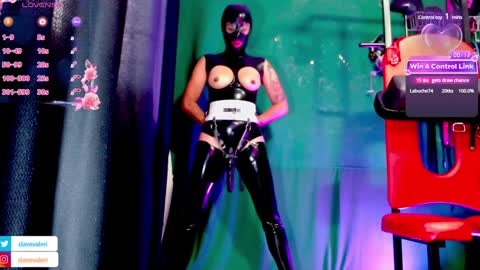Valeria slave online show from January 24, 2025, 1:25 pm