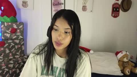 Snapshot of kharelys_777 chatting on December 17, 2024, 12:12 am Karelys M. online show from December 17, 2024, 12:12 am