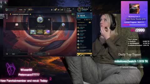 Wolfs Girl online show from January 6, 2025, 2:15 am