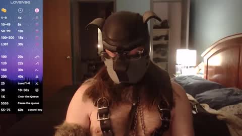 kinkywolf87 online show from January 29, 2025, 11:14 pm