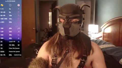 kinkywolf87 online show from March 12, 2025, 11:12 pm