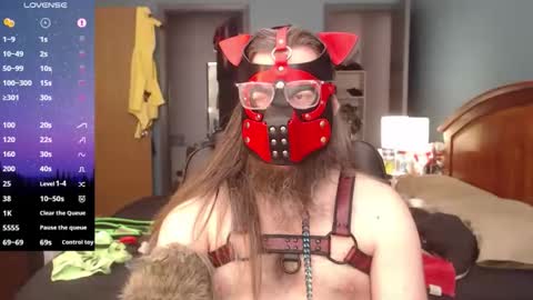 kinkywolf87 online show from February 14, 2026, 7:32 pm