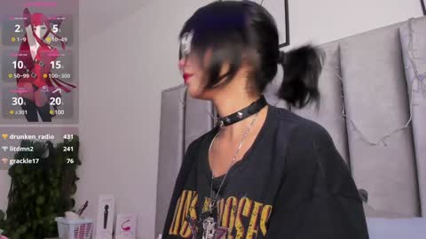 Snapshot of kitty_gang chatting on January 22, 2025, 8:29 am Camila online show from January 22, 2025, 8:29 am