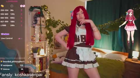 Snapshot of koshkasenpai chatting on February 25, 2025, 5:19 am koshkasenpai online show from February 25, 2025, 5:19 am