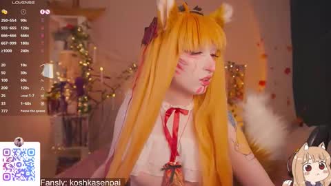 Snapshot of koshkasenpai chatting on October 26, 2025, 11:38 am koshkasenpai online show from October 26, 2025, 11:38 am