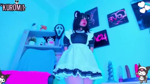 Snapshot of kuromi_bush chatting on June 28, 2026, 9:48 am IM KUROMI - MY NEXT STREAM - SATURDAY- 31 JANUARY 2026 - 10PM EST DONT MISS IT online show from June 28, 2026, 9:48 am
