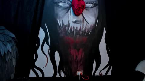 Snapshot of kylie_foxx1 chatting on November 18, 2025, 1:44 am submissive demon Please help me to reach 500 thumbs up online show from November 18, 2025, 1:44 am