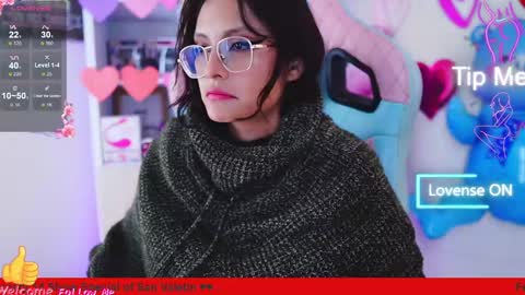Snapshot of kyomi_chang chatting on February 12, 2025, 7:24 pm Kyomi online show from February 12, 2025, 7:24 pm