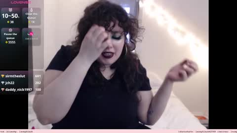 Snapshot of laceyblack42069 chatting on March 3, 2025, 8:11 pm Lacey online show from March 3, 2025, 8:11 pm