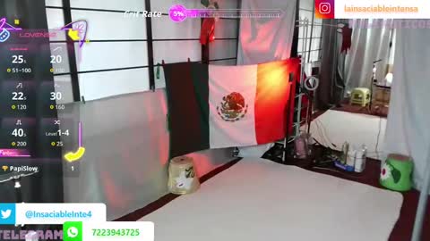 lainsaciableintensa online show from September 14, 2025, 2:16 pm