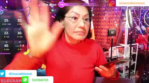 lainsaciableintensa online show from October 12, 2025, 1:37 am