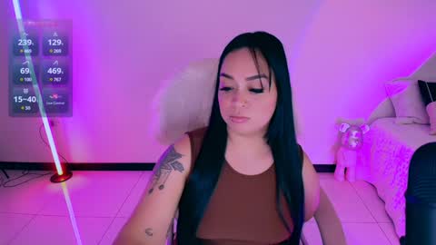 lalablack1_ online show from January 25, 2025, 9:14 pm