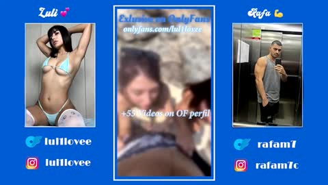 Snapshot of latinuycouple chatting on February 17, 2025, 3:15 am Rafa and Luli online show from February 17, 2025, 3:15 am