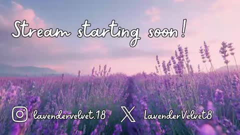 Lavender online show from April 2, 2026, 2:15 pm