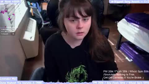 Snapshot of lavendermei chatting on June 15, 2026, 1:02 pm LavenderMei online show from June 15, 2026, 1:02 pm