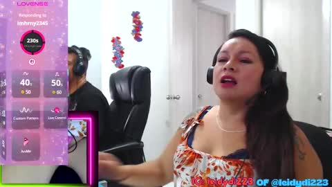 LeidyDi223 online show from September 19, 2025, 2:40 pm