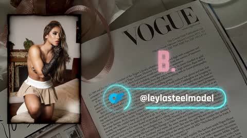 INSTA leylasteel model         online show from December 12, 2024, 9:15 pm
